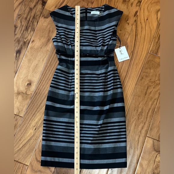 Calvin Klein Stripped Dress- NWT - Picture 4 of 12